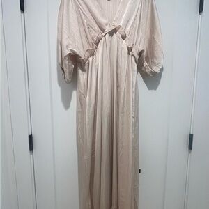 Pinkblush Beige Maxi Dress